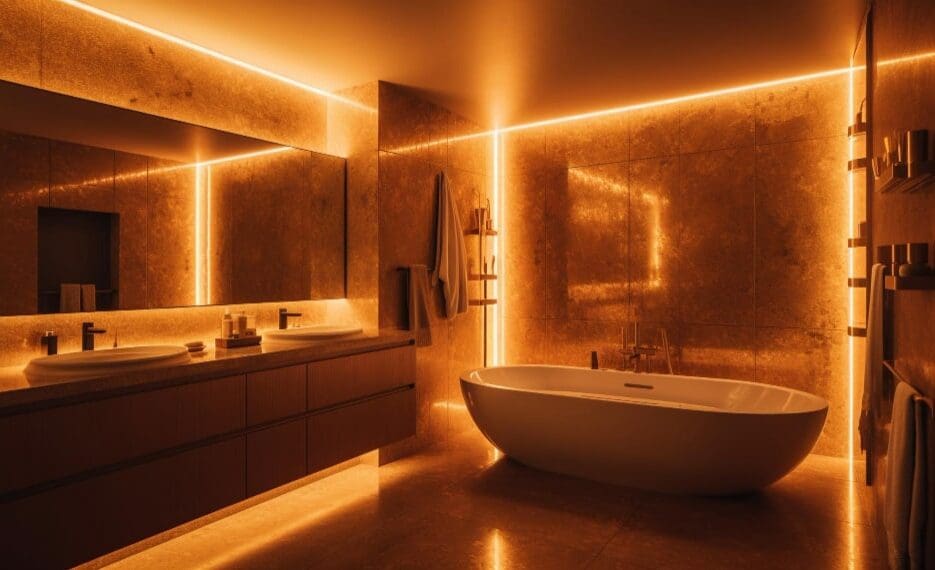 Led lights for the bathroom